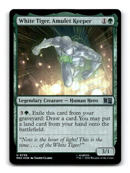 White Tiger, Amulet Keeper