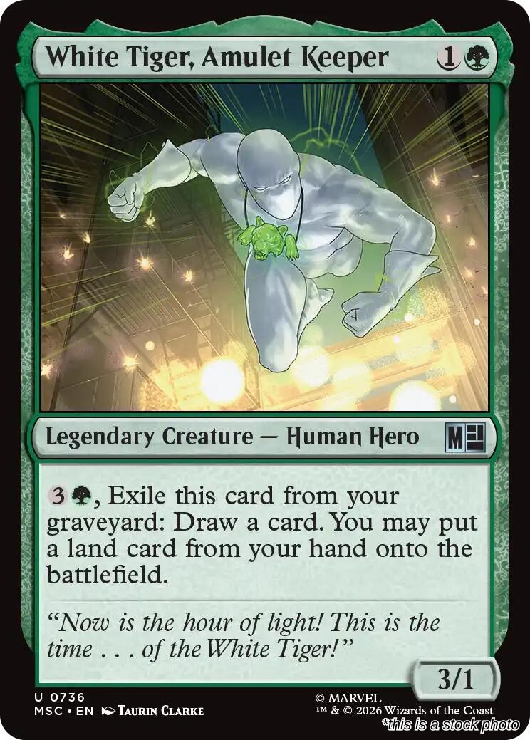 White Tiger, Amulet Keeper