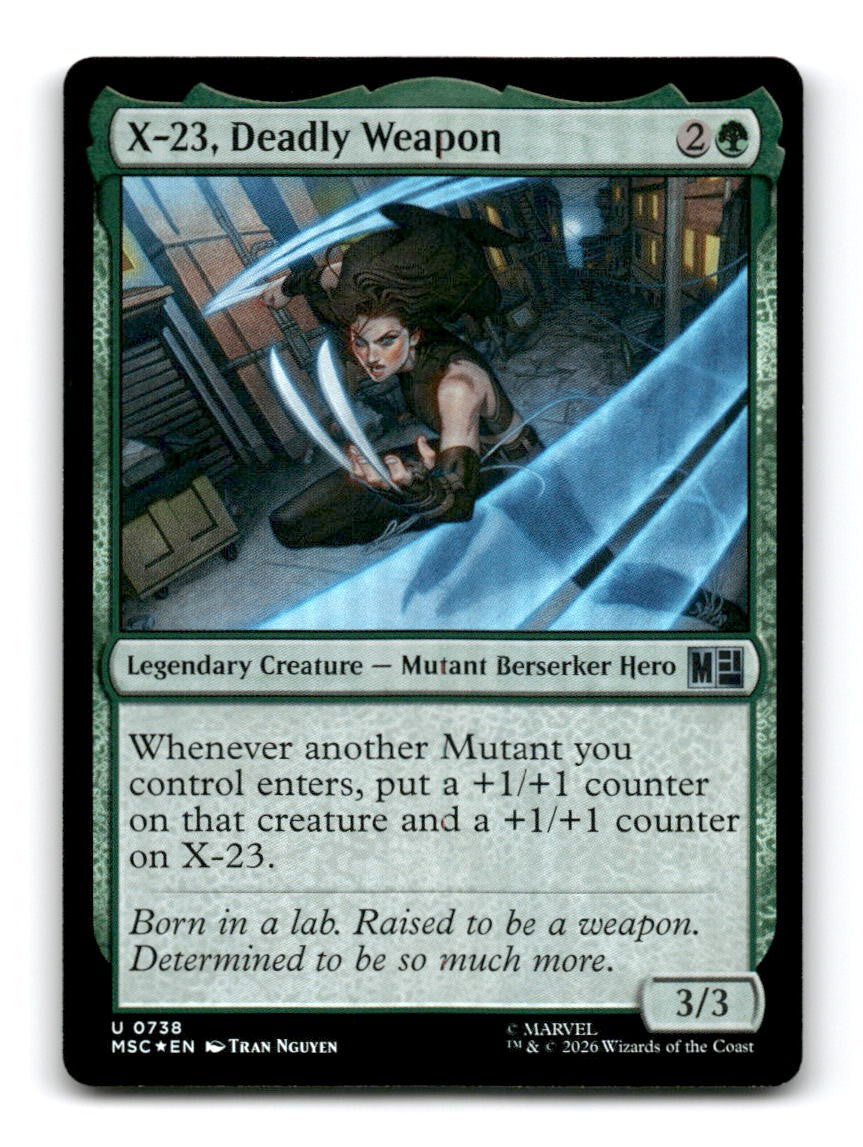 X-23, Deadly Weapon