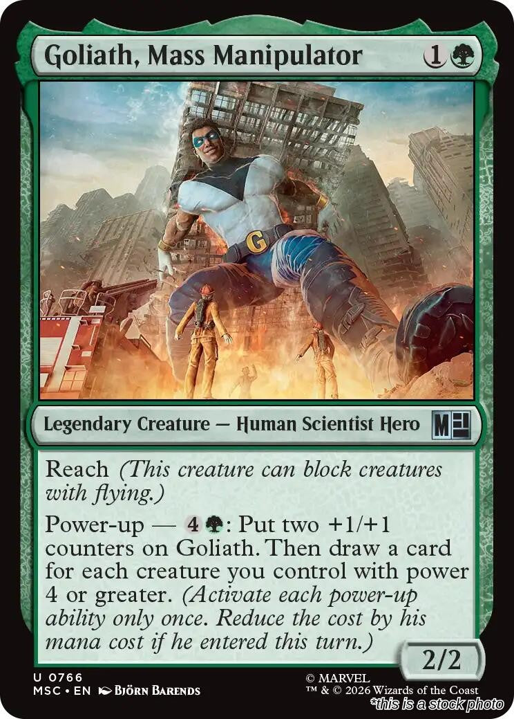 Goliath, Mass Manipulator