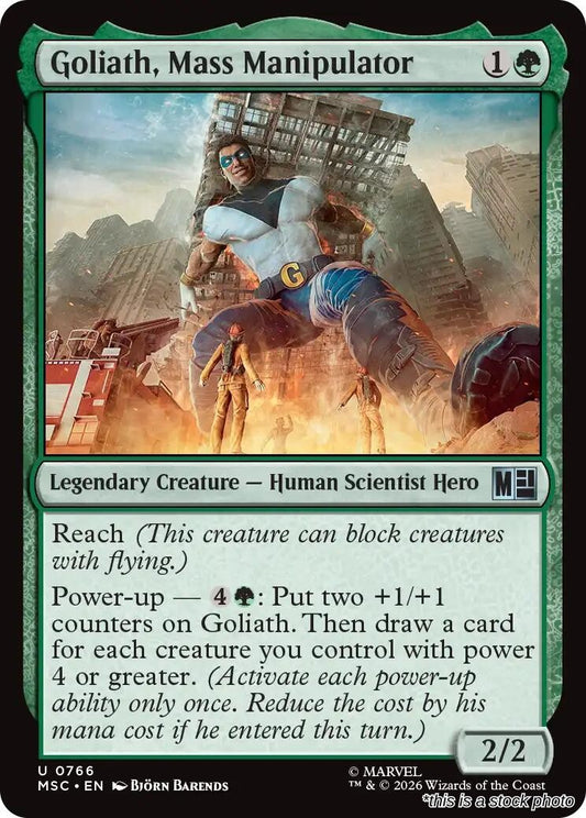 Goliath, Mass Manipulator