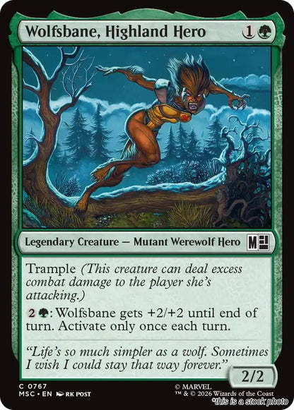 Wolfsbane, Highland Hero