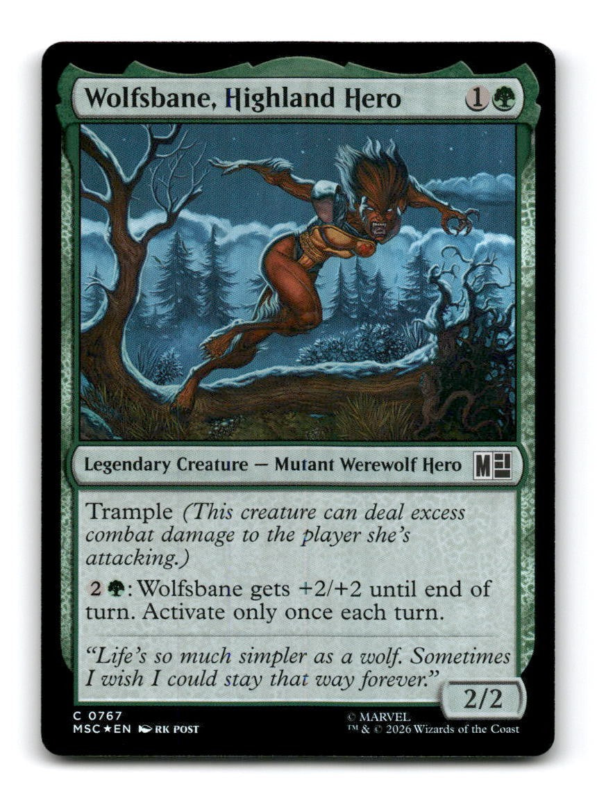 Wolfsbane, Highland Hero