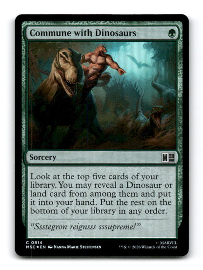 Commune with Dinosaurs