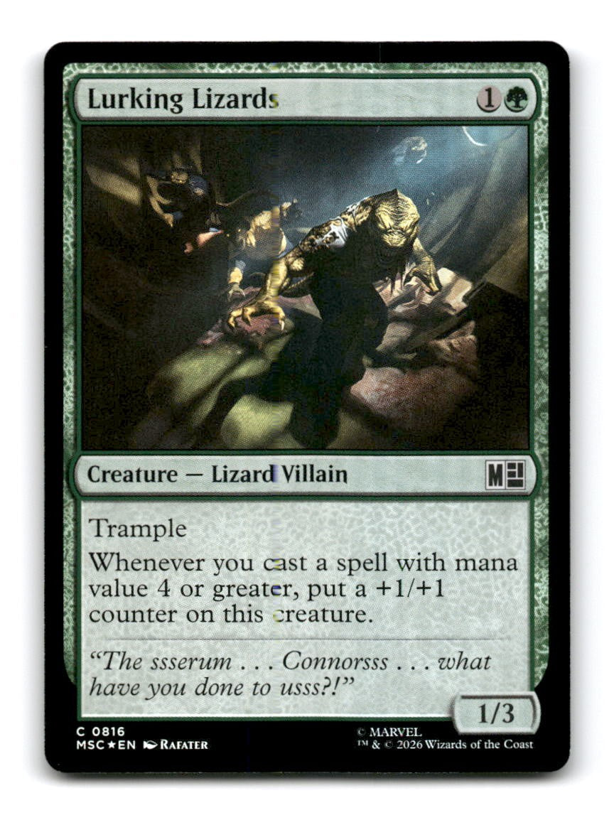 Lurking Lizards