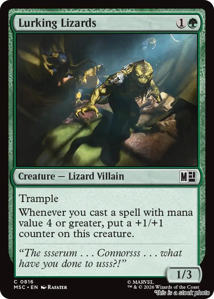 Lurking Lizards
