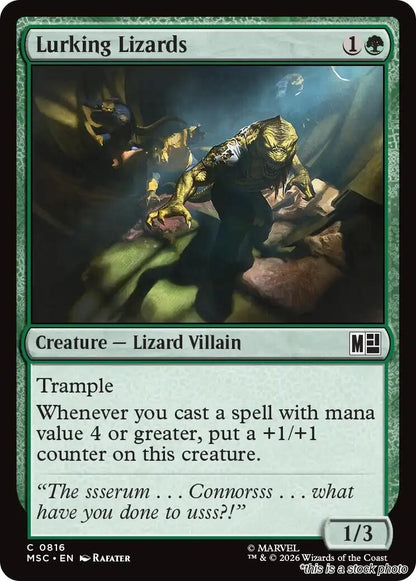 Lurking Lizards
