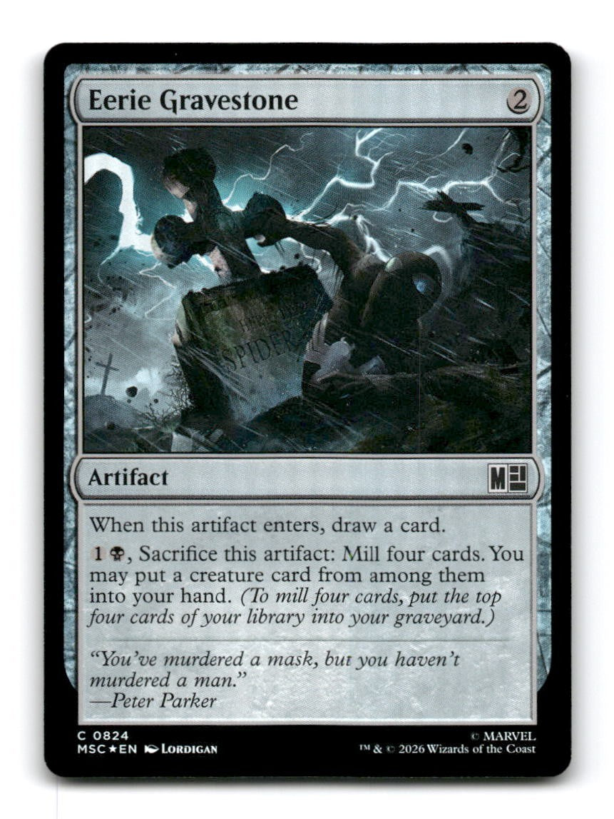 Eerie Gravestone