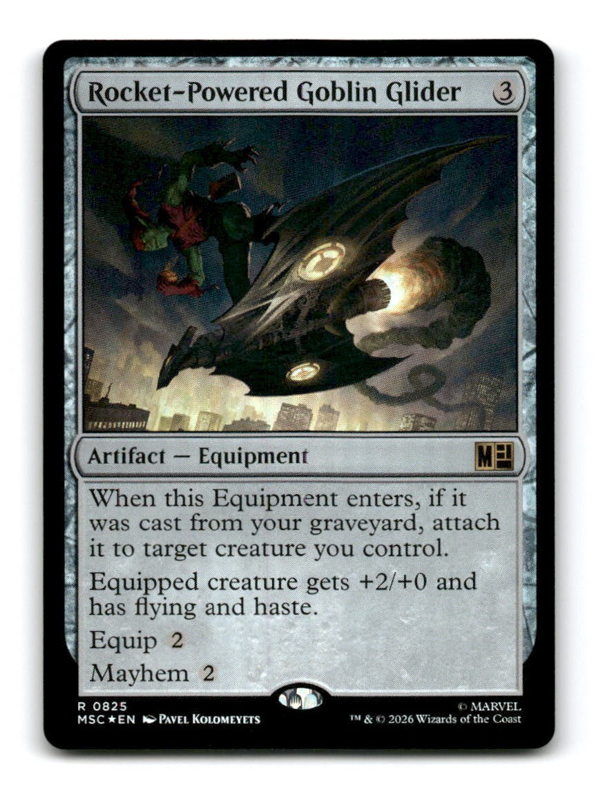 Rocket-Powered Goblin Glider