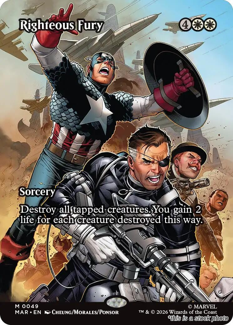 Righteous Fury (Borderless)