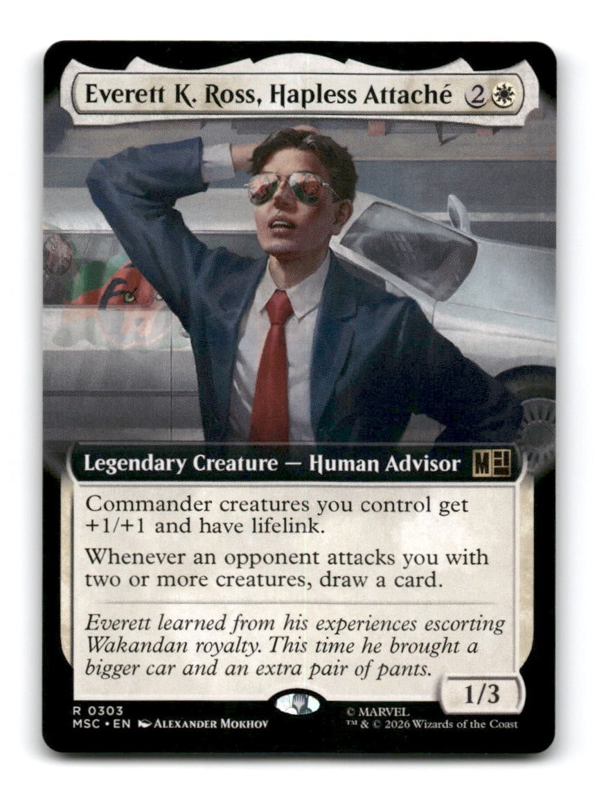 Everett K. Ross, Hapless Attache (Extended Art)