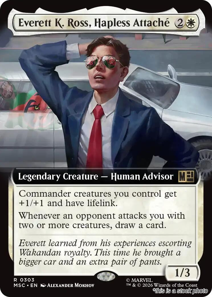 Everett K. Ross, Hapless Attache (Extended Art)