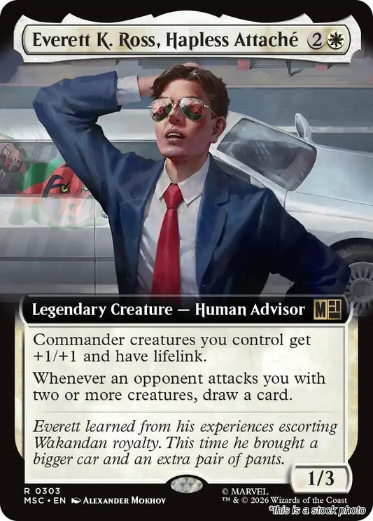 Everett K. Ross, Hapless Attache (Extended Art)