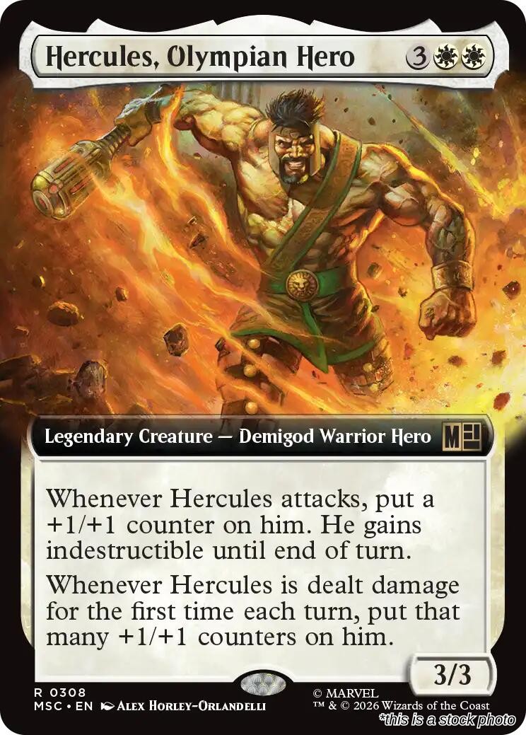 Hercules, Olympian Hero (Extended Art)
