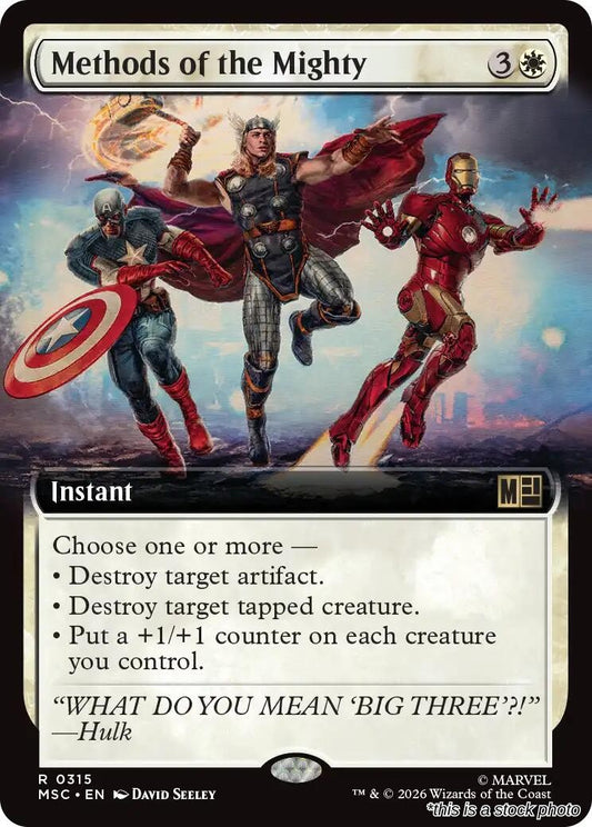 Methods of the Mighty (Extended Art)
