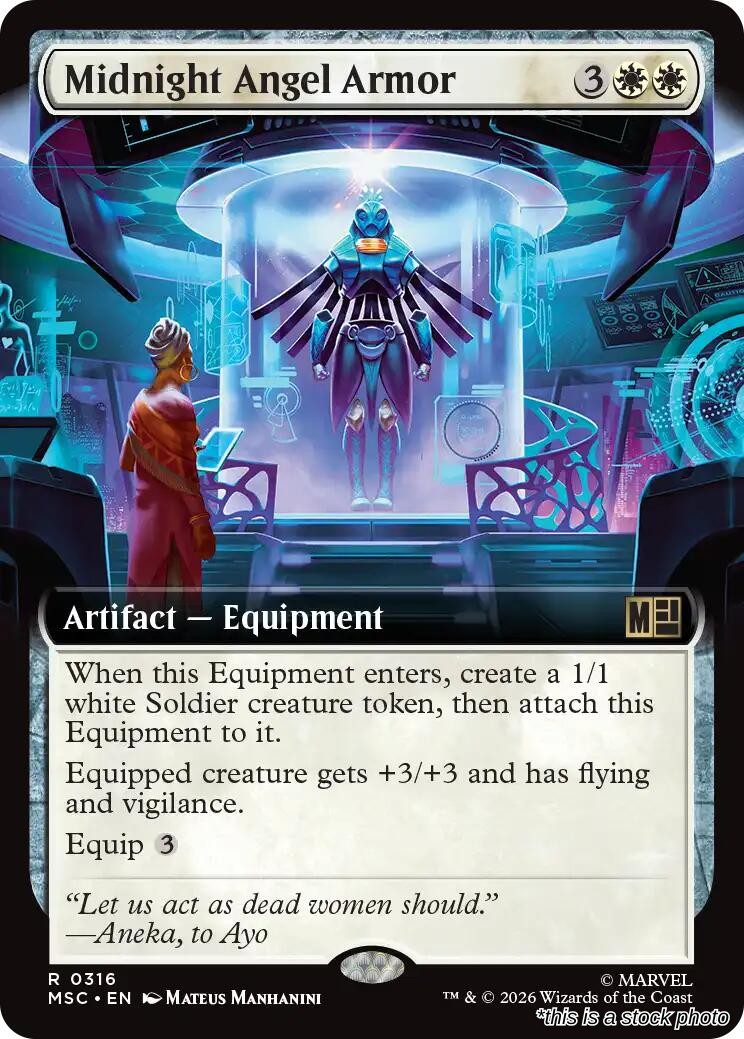 Midnight Angel Armor (Extended Art)