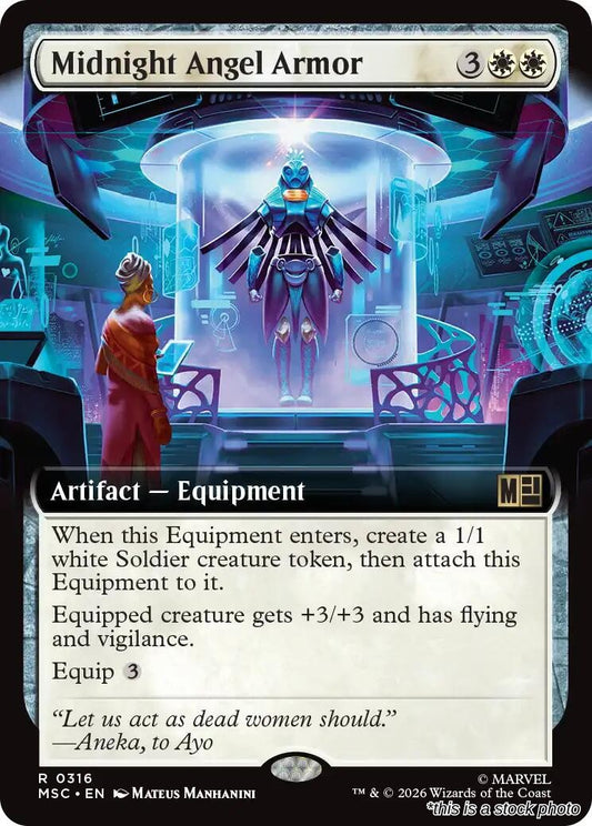 Midnight Angel Armor (Extended Art)
