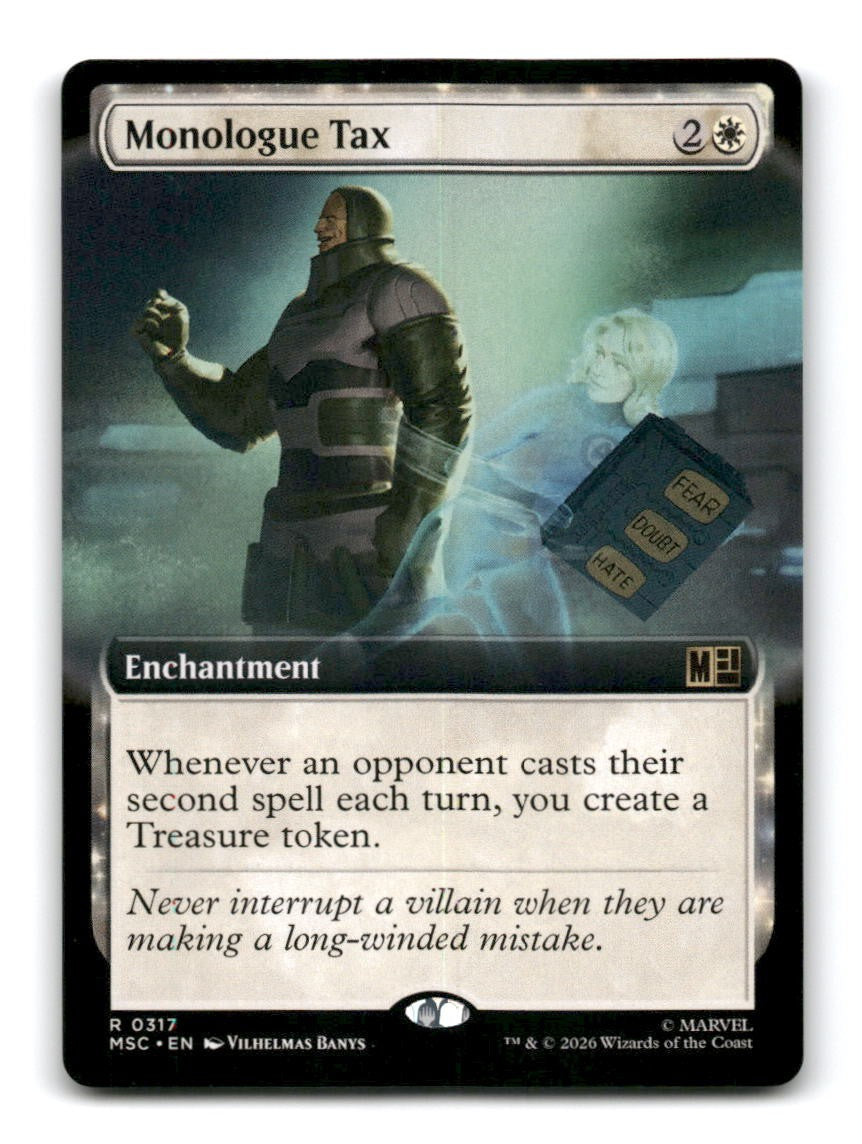 Monologue Tax (Extended Art)