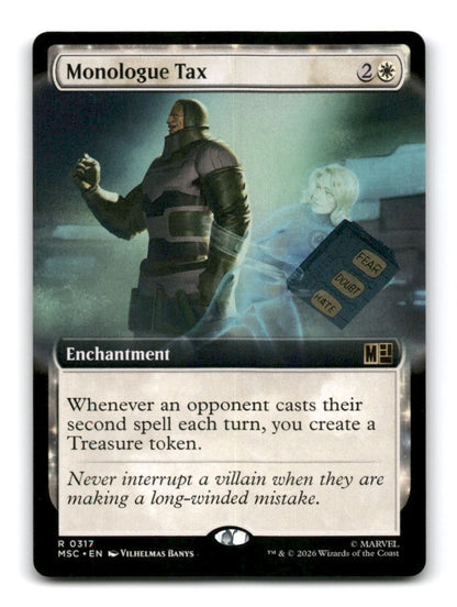 Monologue Tax (Extended Art)