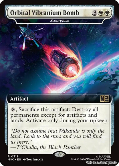 Orbital Vibranium Bomb - Scourglass (Extended Art)