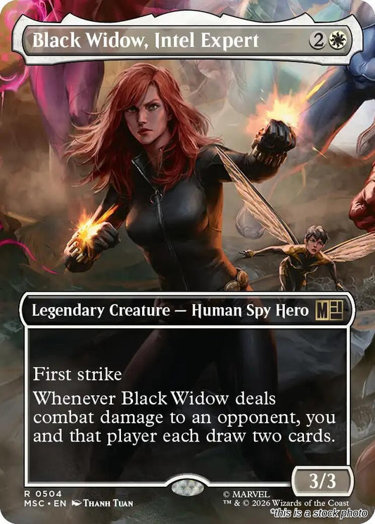Black Widow, Intel Expert (Borderless)