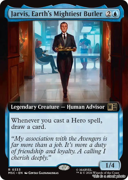 Jarvis, Earth's Mightiest Butler (Extended Art)