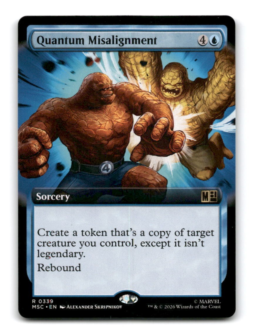 Quantum Misalignment (Extended Art)