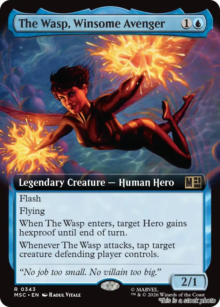 The Wasp, Winsome Avenger (Extended Art)