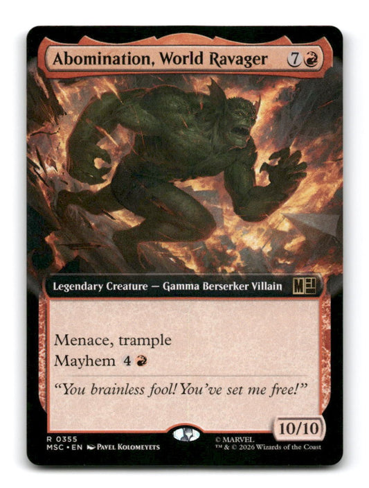 Abomination, World Ravager (Extended Art)