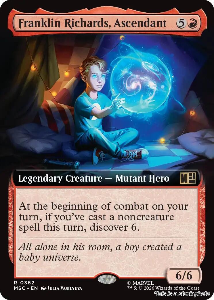 Franklin Richards, Ascendant (Extended Art)