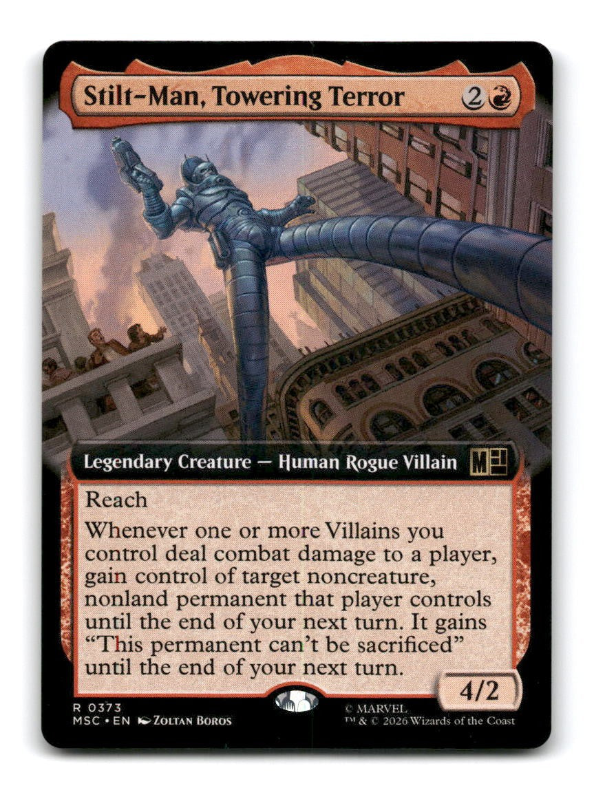 Stilt-Man, Towering Terror (Extended Art)