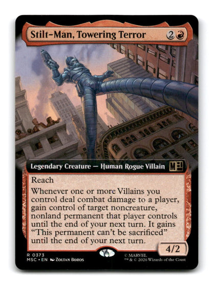 Stilt-Man, Towering Terror (Extended Art)