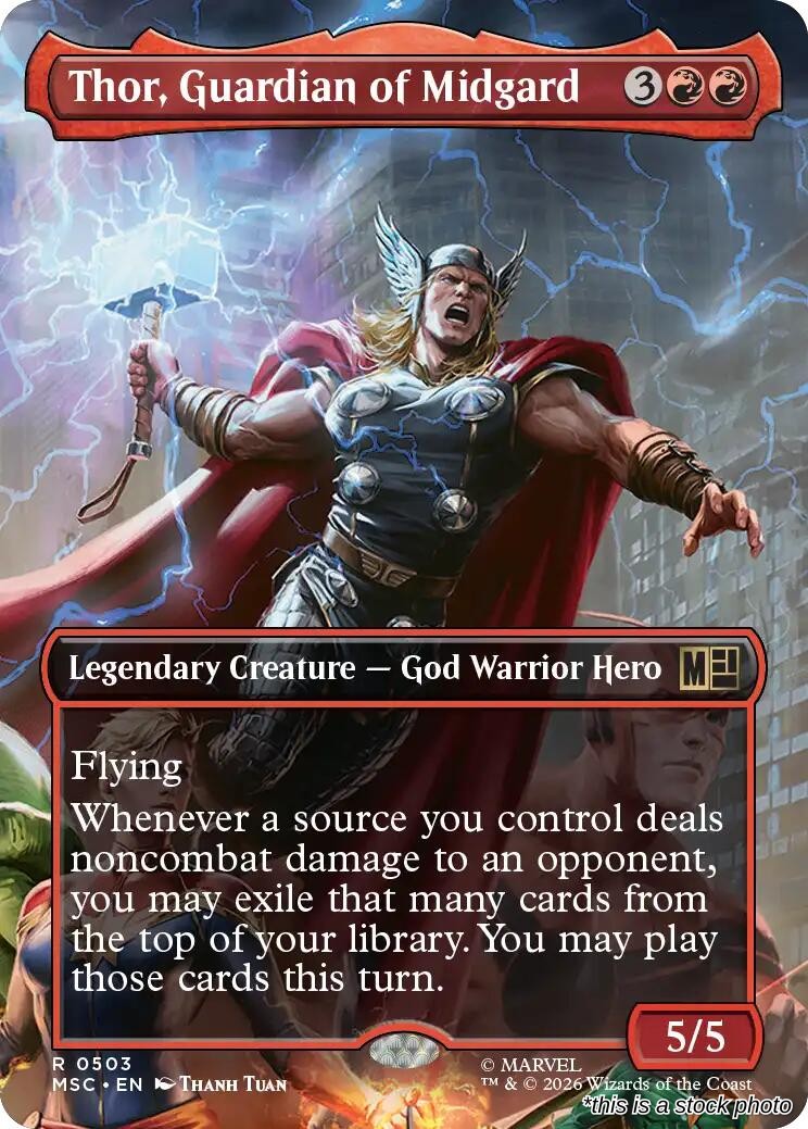Thor, Guardian of Midgard (Borderless)