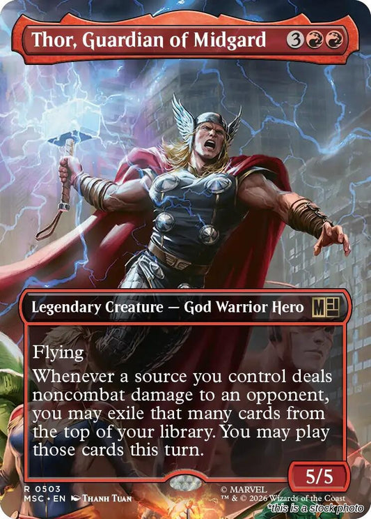 Thor, Guardian of Midgard (Borderless)