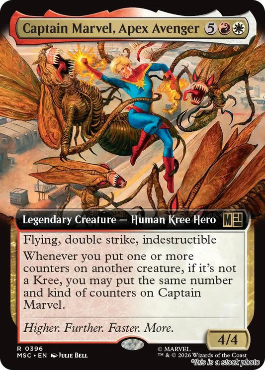Captain Marvel, Apex Avenger (Extended Art)