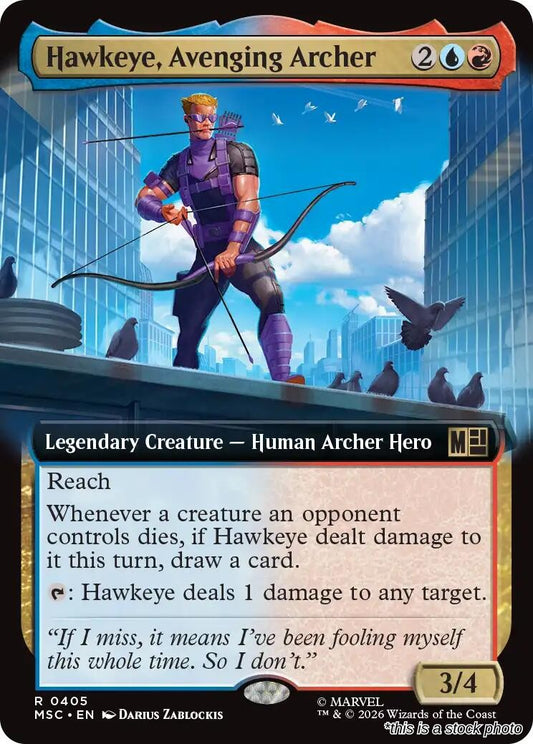 Hawkeye, Avenging Archer (Extended Art)