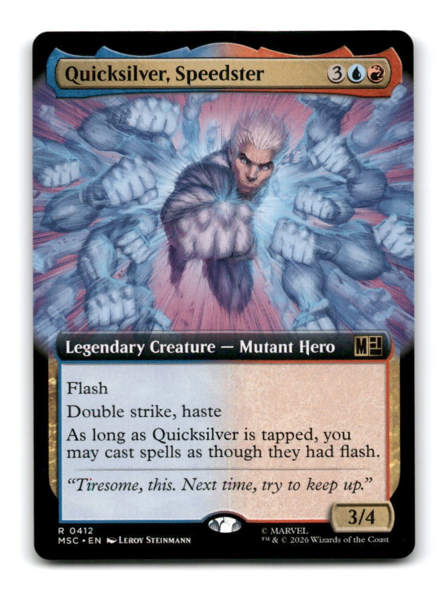 Quicksilver, Speedster (Extended Art)
