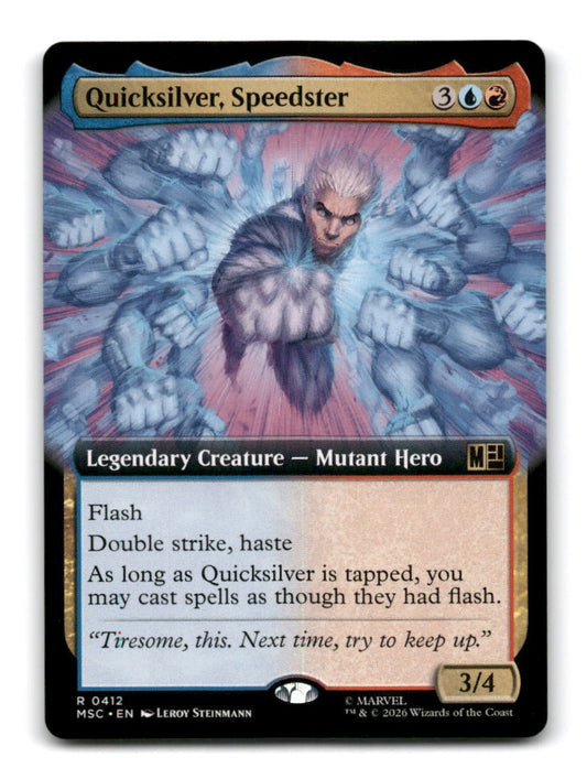 Quicksilver, Speedster (Extended Art)