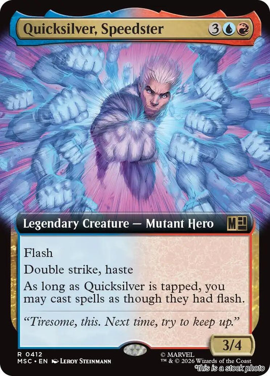 Quicksilver, Speedster (Extended Art)