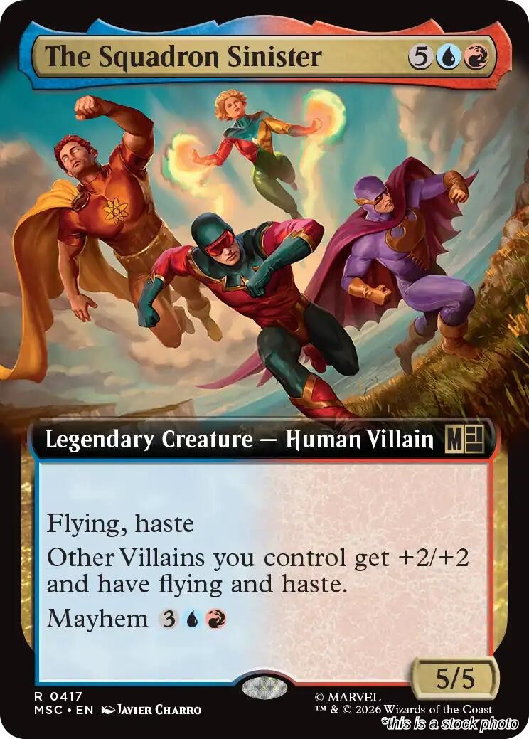 The Squadron Sinister (Extended Art)