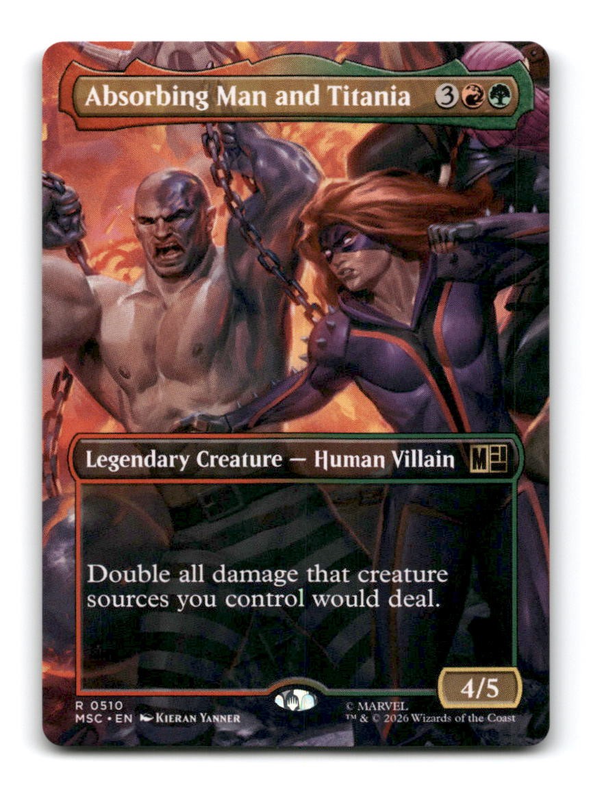 Absorbing Man and Titania (Borderless)
