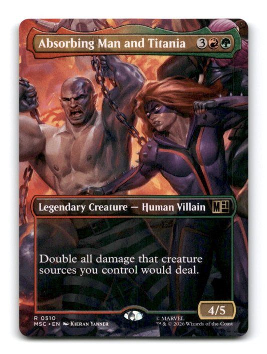 Absorbing Man and Titania (Borderless)