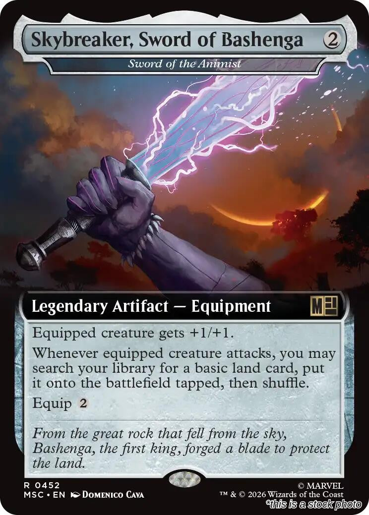 Skybreaker, Sword of Bashenga - Sword of the Animist (Extended Art)