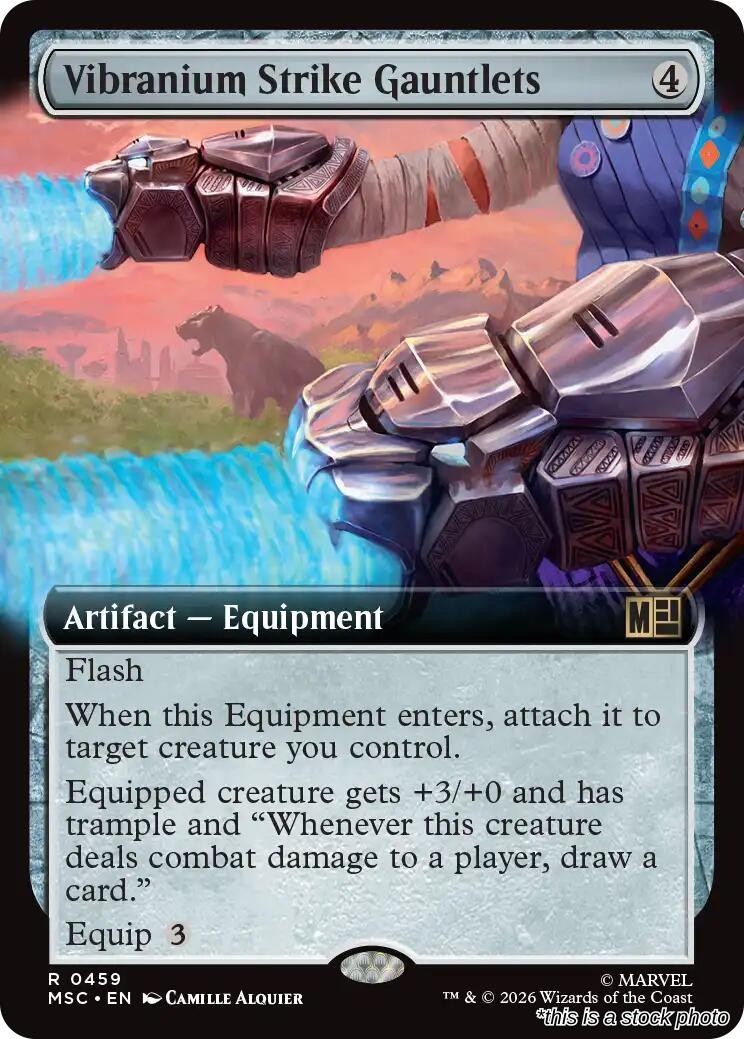 Vibranium Strike Gauntlets (Extended Art)
