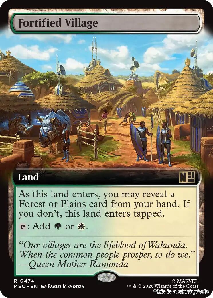 Fortified Village (Extended Art)