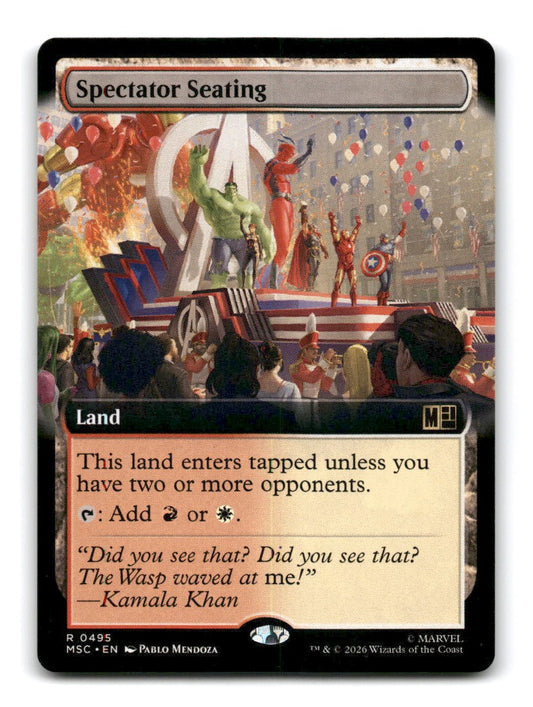 Spectator Seating (Extended Art)