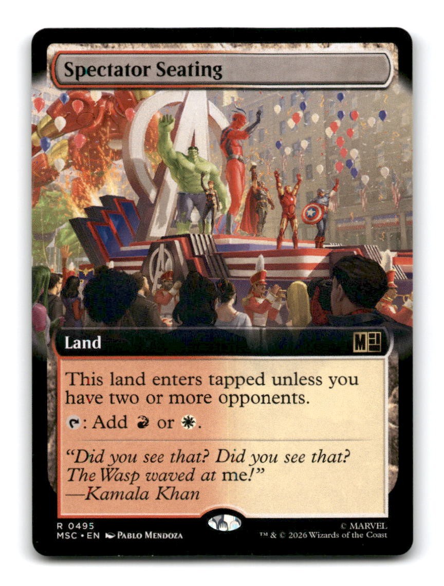 Spectator Seating (Extended Art)