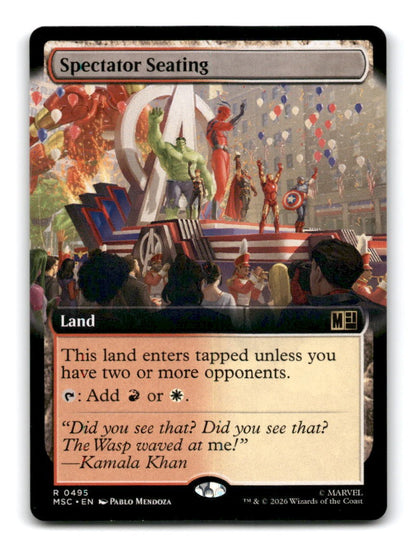 Spectator Seating (Extended Art)