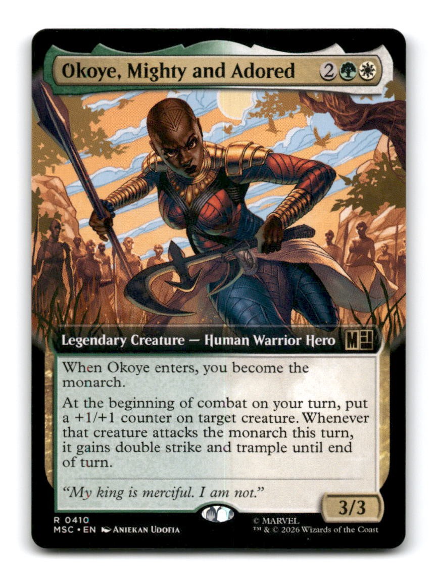 Okoye, Mighty and Adored (Extended Art)