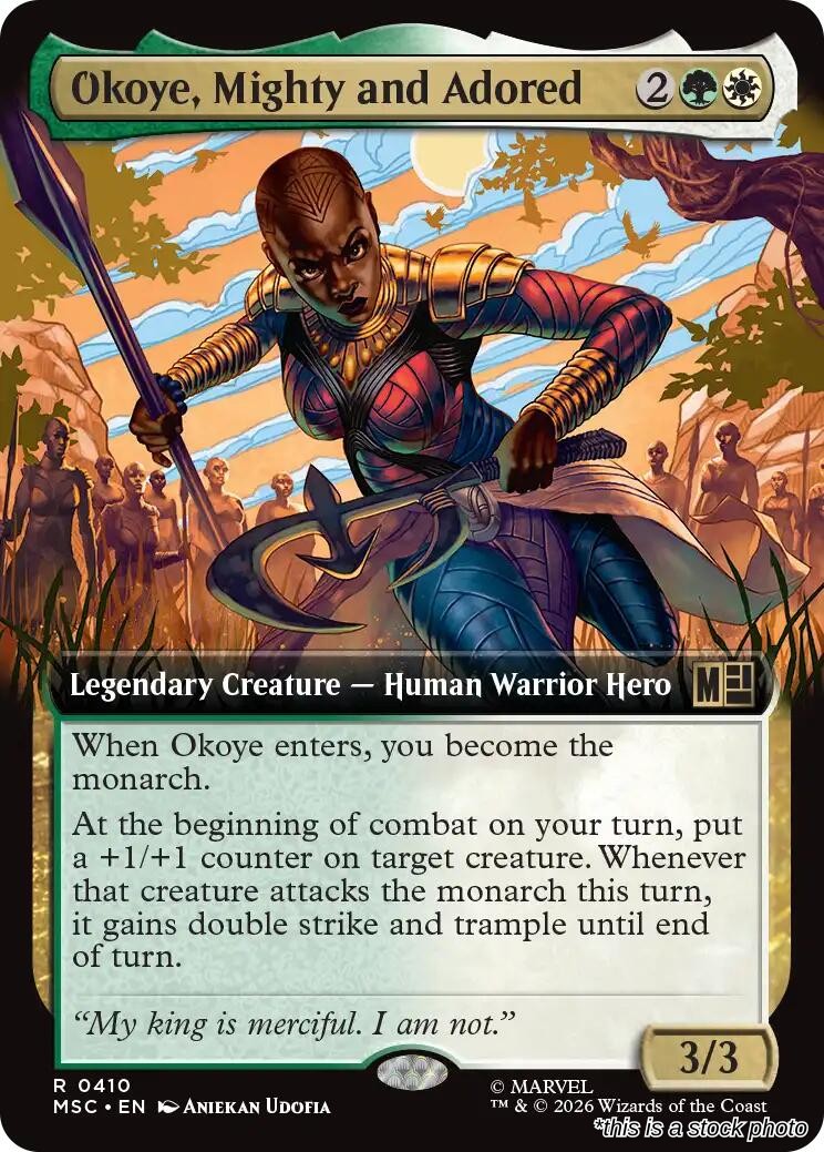 Okoye, Mighty and Adored (Extended Art)